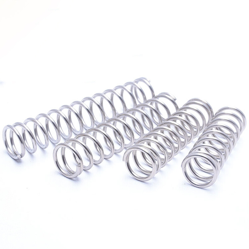 Druckfeder Edelstahl Feder, Drahtdurchmesser 1,5mm Federstahl, Starker Druckfeder-Außendurchmesser 12mm Stoßdämpfende Rückholfeder Druckfedern 10 Stück 1.5X12X15mm