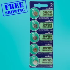 Murata / Sony 395 SR927/SW   Watch Battery  Exp.2030 - 5Pcs
