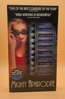 Mighty Aphrodite VHS 1996 Mira Sorvino **Buy 2 Get 1 Free**