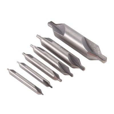 6 STueCKE HSS Kombinierte Center Bohrer Bit Set  60 Grad  5/3 /6738