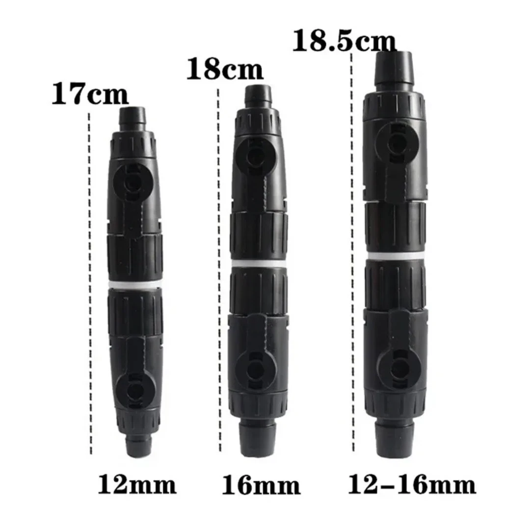Aquarium Fish Tank Hose Pipe 12-16mm Quick Release Connector Water Flow Control