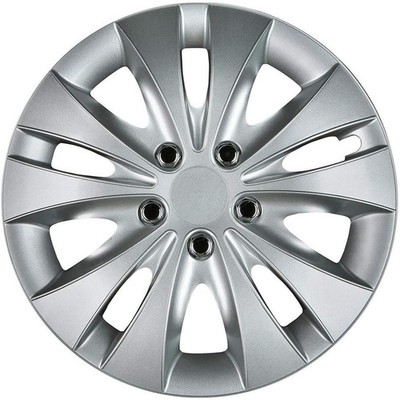 CARTREND Radkappe 16 Zoll Radzierblenden Satz Storm silber