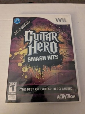 Guitar Hero Smash Hits Nintendo Wii - CIB 
