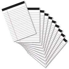 8 Pack Legal Pads 4x6 Inch 30 Sheets Mini Lined Paper Pads for Office Supplie...