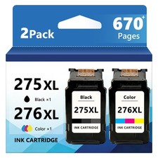 PG-275XL CL-276XL Ink Cartridge for Canon Pixma TR4722 TR4700 TS3722 TS3500 3720