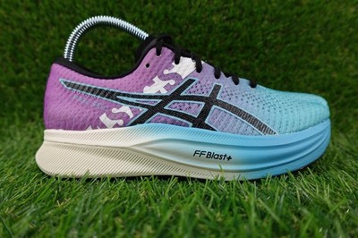ASICS Magic Speed 2 Ekiden Shoes Womens Size 7.5 Lilac Blue Running Sneaker