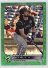 2022 Topps Chrome Logofractor Edition Green Refractor 17/99 Ryan Vilade #63 0y0n