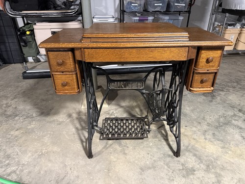 1902 Singer Model 27 Treadle Sewing Machine | eBay