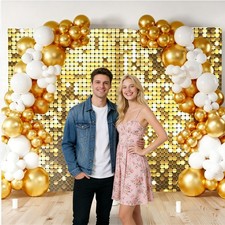 Photo Booth Backdrop With Aluminum Frame Stand Carry Bag For Wedding Party Decor