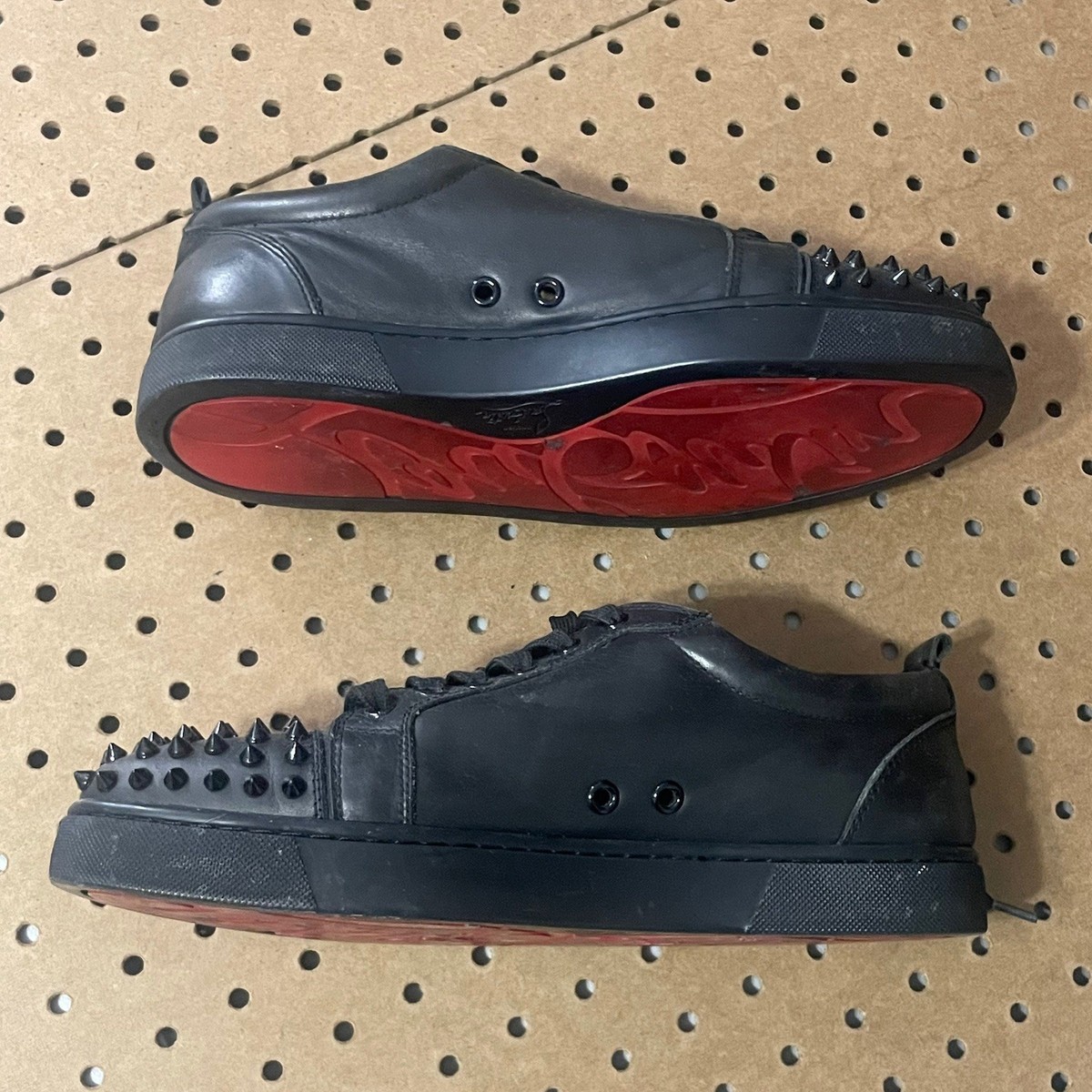 It’s a size 10/12 luxury shoe black and red bottom Christian Louboutin Shoes Mens Size 10 Black Red Bottoms  main image 4