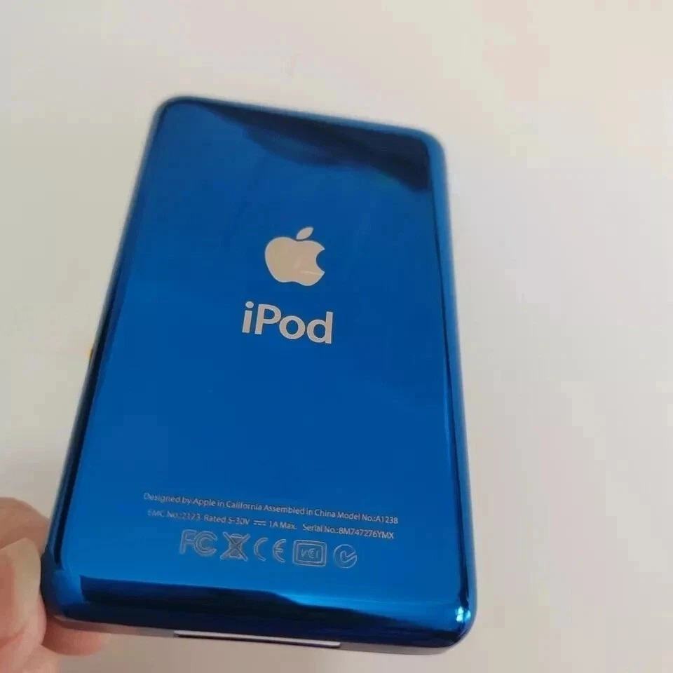 Nueva Placa Trasera Delgada de Repuesto Apple iPod Classic 5ta 6ta Generación Carcasa Trasera Foto 3 de 4