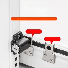 Sliding Window Lock Ventilation Restrictor Aluminum Alloy Construction