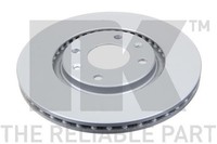2X Bremsscheibe Nk 311919 FüR 7A Xantia CitroËN 7C Peugeot N5 Xsara 405 306 4B 2