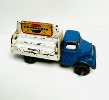 Vintage BARCLAY Metal Miniatures PEPSI-COLA DELIVERY TRUCK Diecast 1950-60s Era