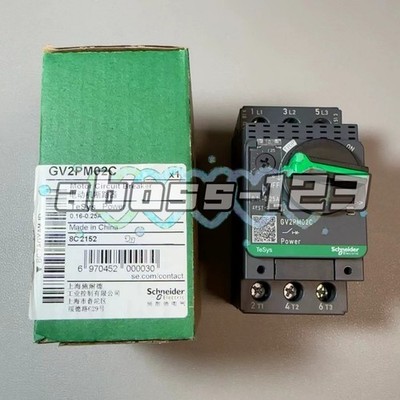 Schneider GV2-PM02C motor breaker #1pcs New In Box