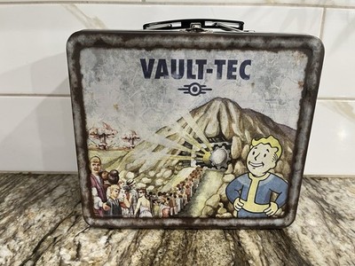 Fallout 3 Collector's Vault-Tec Boy Aged Lunchbox Fan Wraps Video Gamer Promo