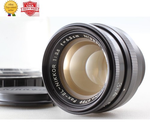 Rare Early Model [MINT] Nikon EL-Nikkor 63mm f/3.5 M39 Enlarging Lens From JAPAN