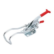 771lbs Adjustable Draw Latch Galvanized Iron Hook Bolt Self-lock Toggle Clamp