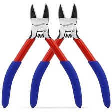 5" Small Wire Cutters - 2 Pack Side Cutter for Crafting Diagonal Cutting Plie...