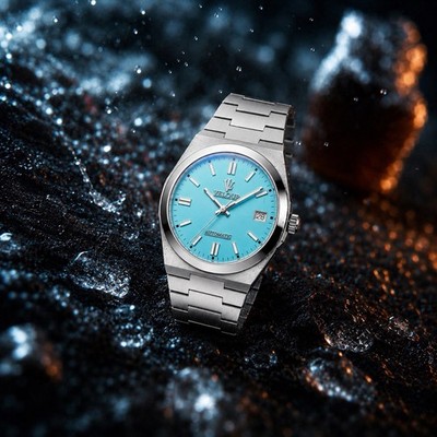 Velour Oris  Automatic Watch Stainless Steel Blue NH35