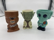 Cups Mugs Star Wars Chewbacca Yoda Greedo Goblet Planter Ceramic Galerie