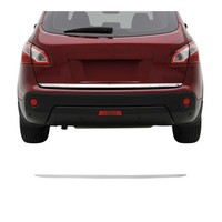 Kofferraumleiste Heckleiste FüR Nissan Qashqai J11 2014-2021 Chrom GebüRstet