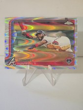 2025 Topps Chrome Aqua Lava Refractor ☆ Michael Harris II Atlanta Braves  -Mint-