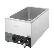 Commercial Food Warmer, 1200W Electric Stainless Steel Steam Food Warmer,