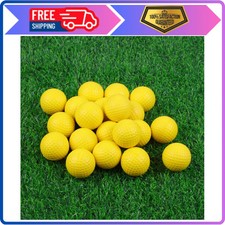 20 Pack 41mm Foam Practice Golf Balls Limited Flight Indoor Outdoor Training