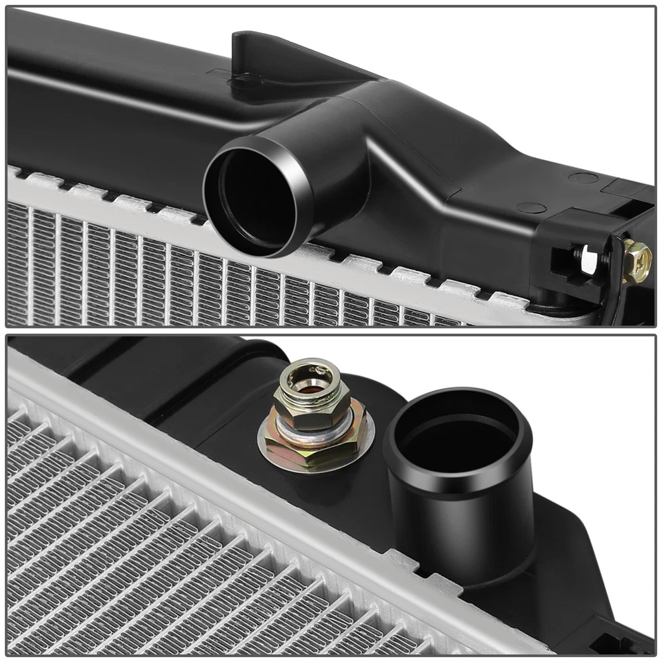 Radiador de refrigeración de núcleo de aluminio estilo fábrica para Jeep Wrangler 2005-2006 DPI2841 Foto 3 de 4