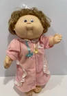 1987 Cabbage Patch Kids Splashin’ Kids HM20 Girl Doll Brown Hair, Purple Eyes