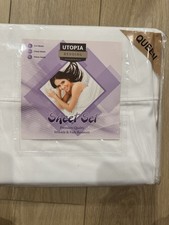 4 Piece Bed Sheet Set Jersey Knit Cotton Soft Stretchy Bed Sheet Utopia Bedding