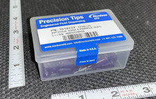 50 pk Nordson EFD 7018233 Dispensing Needle Tips Straight 21GA, 0.5" L Purple