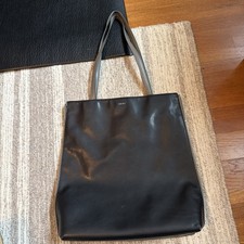 DKNY Mey Reversible North South Leather Tote ...
