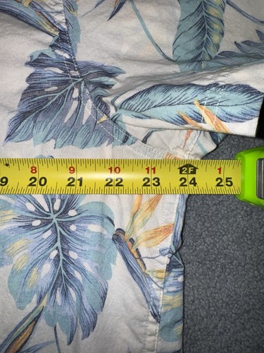 Men’s Blue & Yellow Tropical American Eagle Button Up T Shirt Size 2XL Hawaiin - Picture 4 of 7