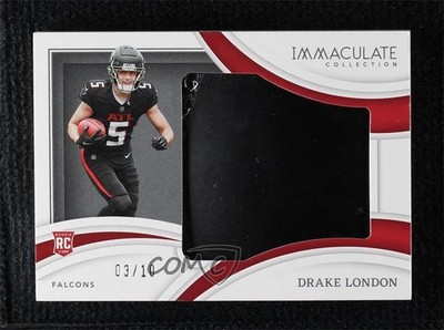 2022 Panini Immaculate Rookie Jumbos Helmets 3/10 Drake London #RL-DLO RC 4f5