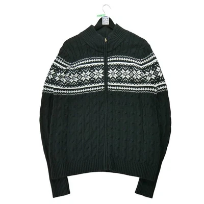 Lauren Ralph Lauren Pull cardigan Femme Taille XL Noir #QWE0783 - Photo 1/4
