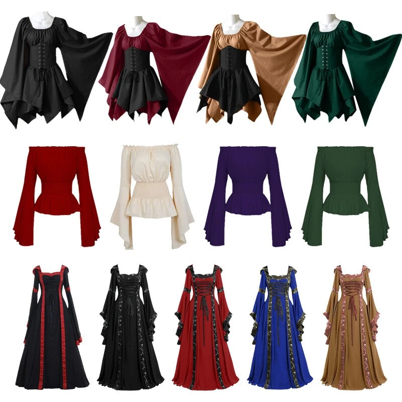 Mittelalter Kostüm Damen Damenkostu00fcm "Leonore" Jacke Pirat Steampunk LARP Mittelalter Karneval Ritterin Kostüm Damen
