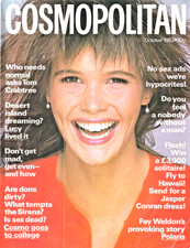 COSMOPOLITAN UK 1983 ELLE MACPHERSON JACQUELINE BISSET KIM ALEXIS FASHION