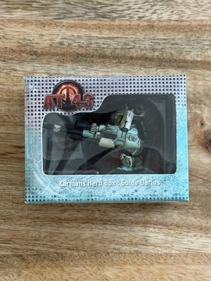 Brand New Karmans Hero Box Guide Darius AT-43 Rackham Special Edition Figure
