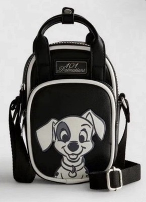 Disney Primark 101 Dalmatians Faux Leather Phone Holder Bag Cool NWT