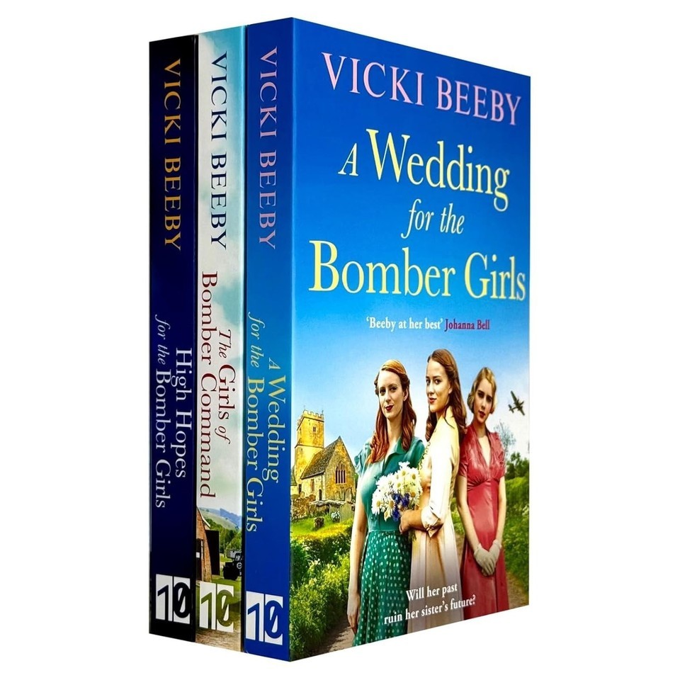 Bomber Command Girls Series 3 Books Collection Set by Vicki Beeby Wedding