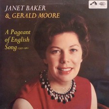 Janet Baker and Gerald Moore - A Pageant Of English Song 1597-1961 Vinyl LP (...