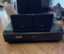 Sony BDV-E300 Blu-Ray Home Theater System 4 Speakers Tested Working
