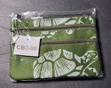 Green Sea Turtle Coin Purse Zipper Pouch Wallet Money Holder Tropical New