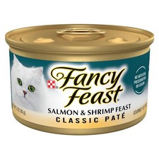 Purina Fancy Feast Salmon and Shrimp 3 Ounce Pack of 24 , 