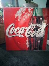 Coca Cola Original Patentied Sign Lovely Large 75cm W 75cm H Rare Collectable