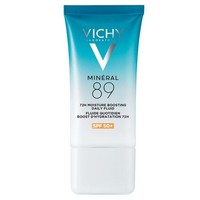 Vichy Mineral 89 SPF50+ Crema-Fluido Idratante Invisibile Per Il Viso, 50 Ml
