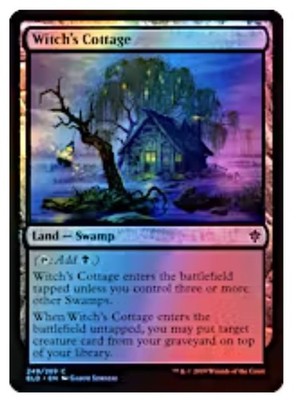 Witch's Cottage Throne of Eldraine Foil- NM/M