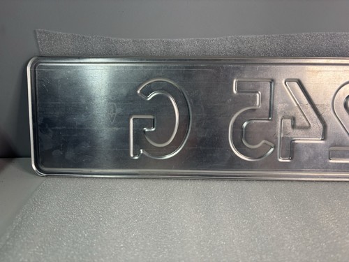 Ukraine Ukrainian National Guard Military License Plate Genuine Used Condition - Picture 8 of 10